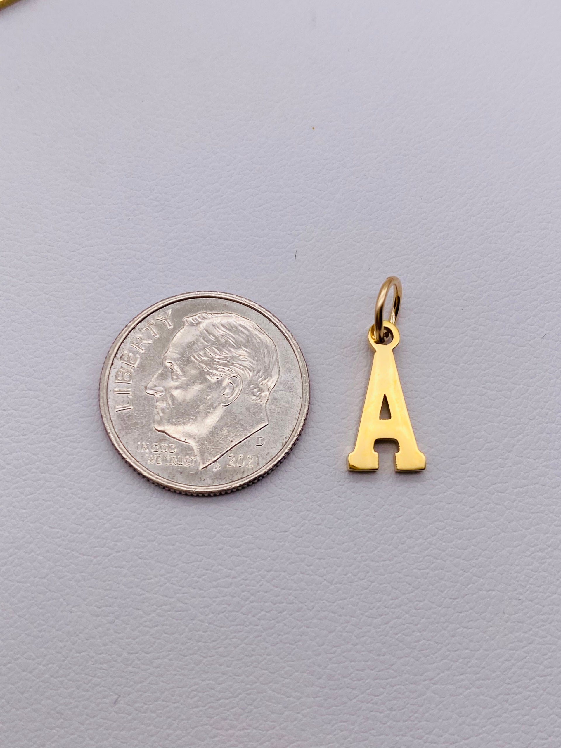 SPORT LETTER CHARM - LETTERS A-M