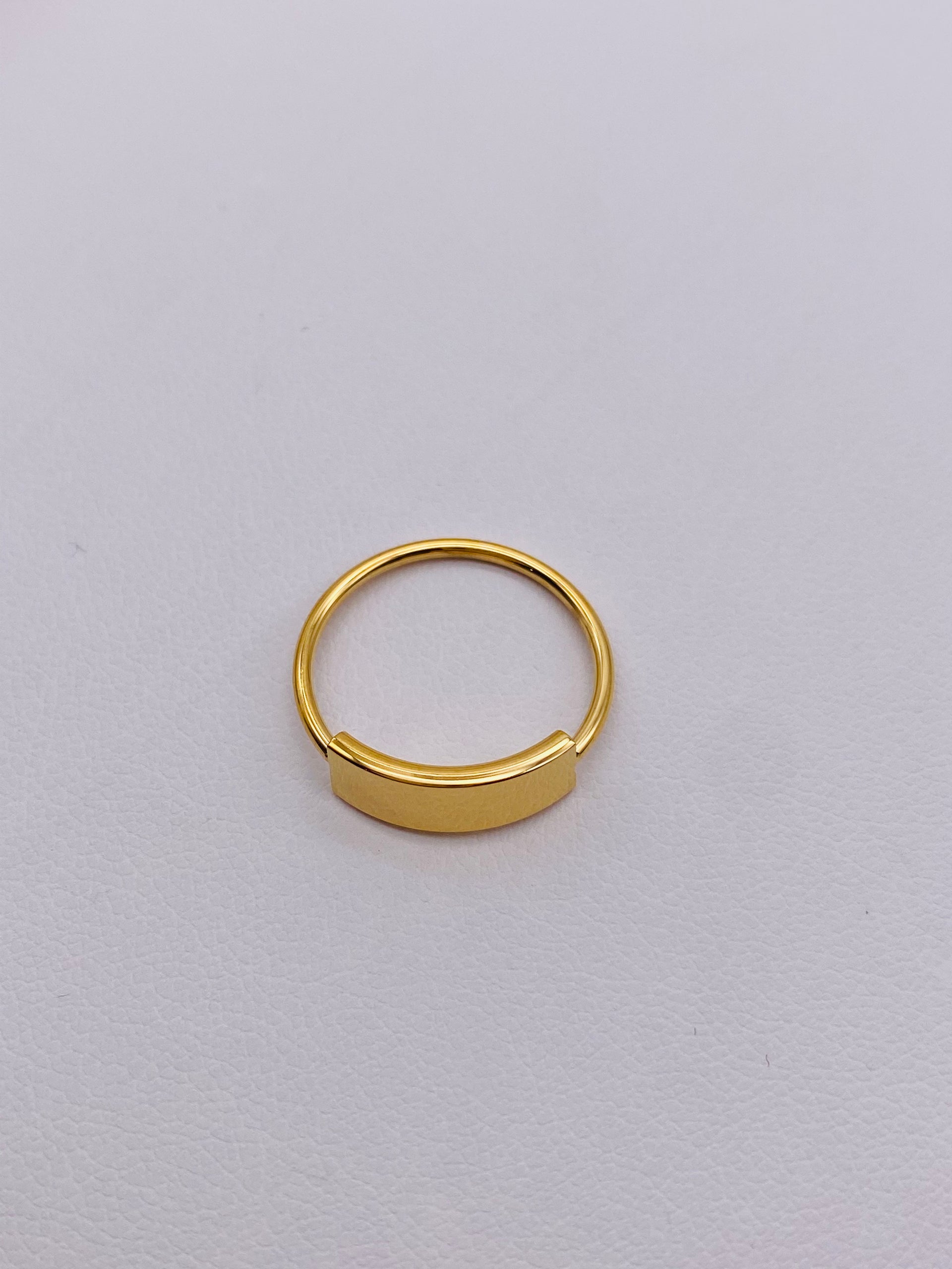 Blank Plate Ring