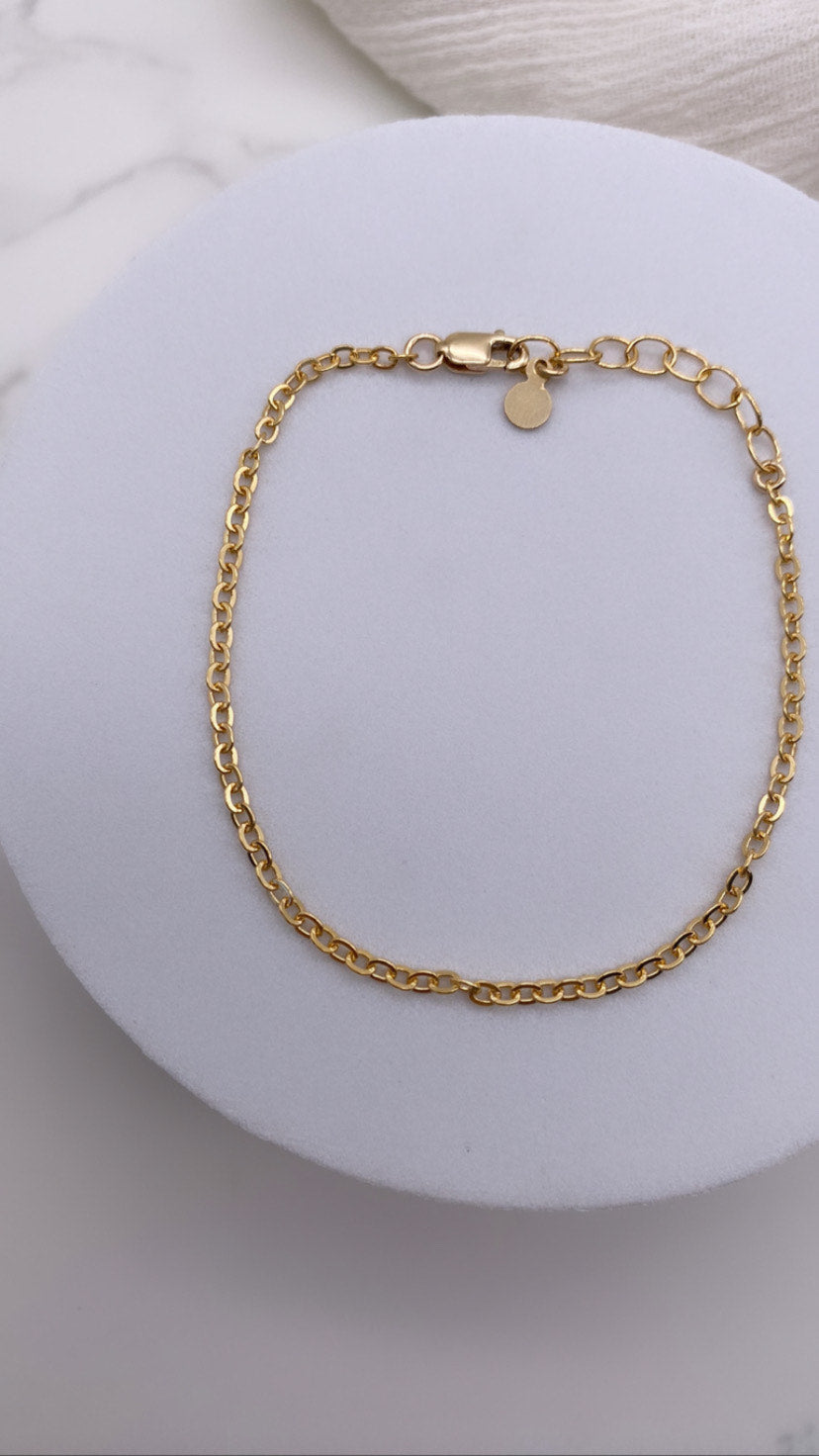 Cable Chain BRACELET - 2.1MM