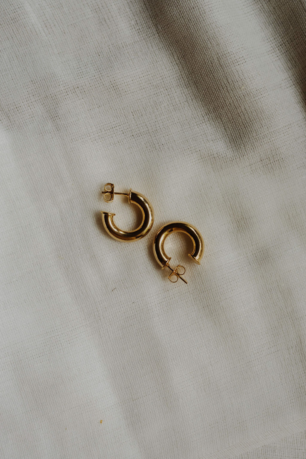 Chubby Gold Filled Hoops