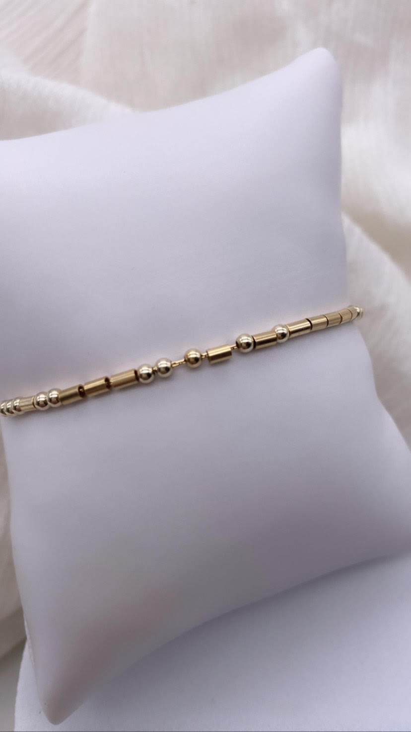 "I LOVE YOU" Morse Code Bracelet