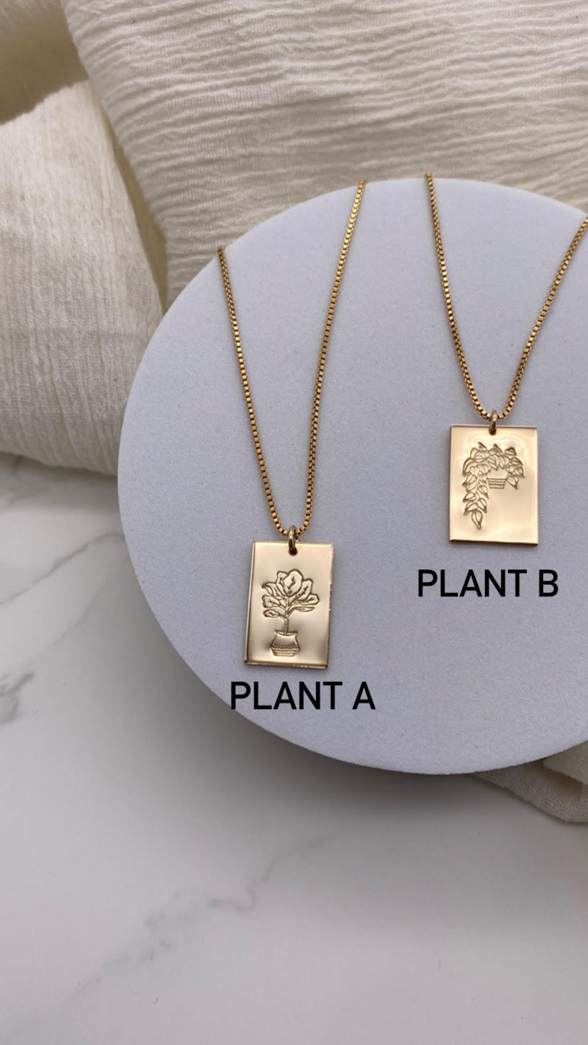 Plant Lover Necklace